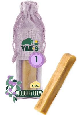 Blueberry Yak Chew Dog Treat, Large, 1 count