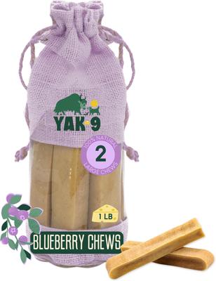 Blueberry Yak Chew Dog Treat, Large, 1 count