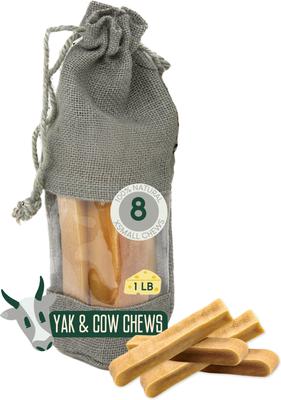 Yak & Cow Milk Chew Dog Treat, 1 count, Medium