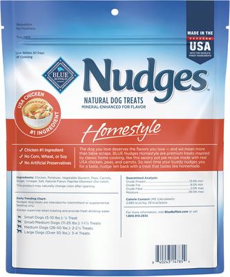 Nudges Homestyle Real Chicken Dog Treats, 16-oz bag