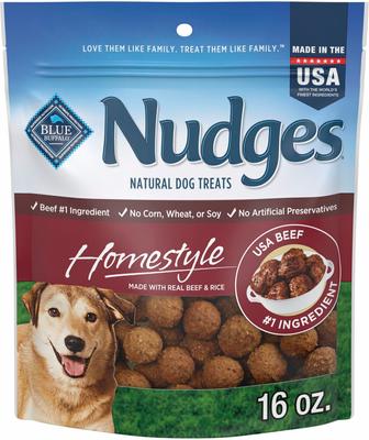 Nudges Homestyle Real Chicken Dog Treats, 16-oz bag