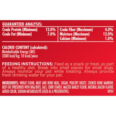 MaroSnacks Bacon Flavor Dog Treats, 40-oz tub