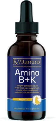 Amino B + K Liquid Kidney Supplement for Cats, 4-fl oz bottle