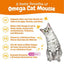 Omega Cat Mousse, Mousse de Atún para lamer., Gatos. 18 unid