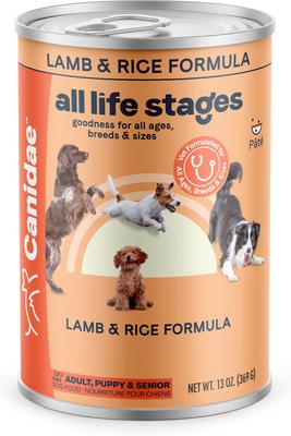 Bundle: CANIDAE Lamb & Rice Formula + Chicken & Rice Formula Canned Dog Food