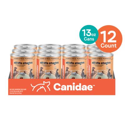 Bundle: CANIDAE Lamb & Rice Formula + Chicken & Rice Formula Canned Dog Food