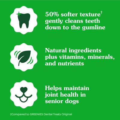 Aging Care Natural Teenie Dental Dog Treats, 96 count