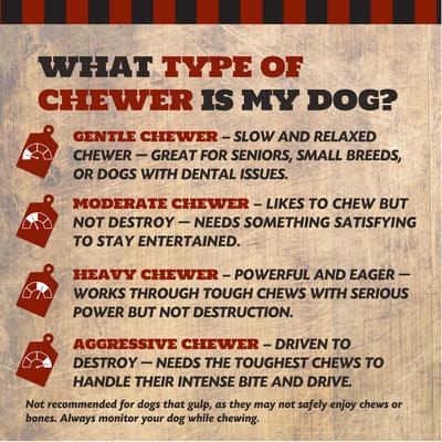 Porky Knuckle Bone Dog treats, 4 count