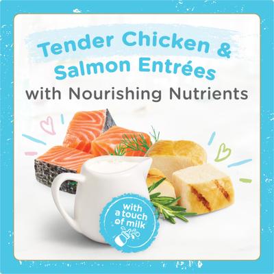 Petites Variety Pack Tender Pate Gourmet Wet Kitten Food, 2.8-oz tub, case of 12