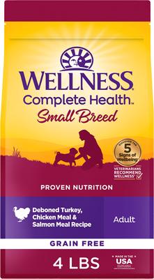 Grain-Free Complete Health Small Breed Adult Deboned Turkey, Chicken Meal & Salmon Meal Recipe Dry Dog Food, 11-lb bag