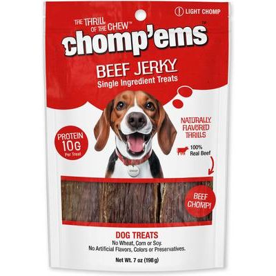 Golosinas de carne seca para perros, bolsa de 7 oz, paquete de 2