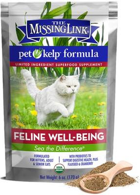 Pet Kelp Feline Well-Being Limited Ingredient Superfood Cat Supplement, 6-oz bag