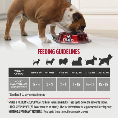 Nulo, FreeStyle Small Breed, alimento seco alto en proteína sin granos para perros de raza pequeña, varios sabores, 2.72 / 6.35 kg