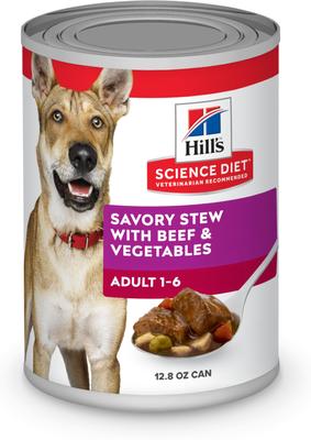 Bundle: Variety Pack - Hill's Science Diet Chicken & Barley Entree Canned Dog Food, Beef & Barley & Beef & Vegetables Flavors