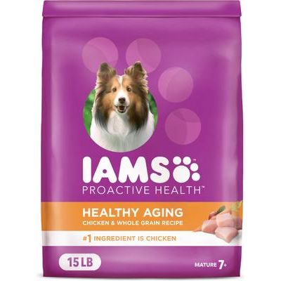 Alimento seco para perros mayores Proactive Health Healthy Aging con pollo real, bolsa de 29.1 lb