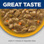 Adult 7+ Senior Vitality Chicken & Vegetable Stew Wet Dog Food, 12.5-oz can, case of 12