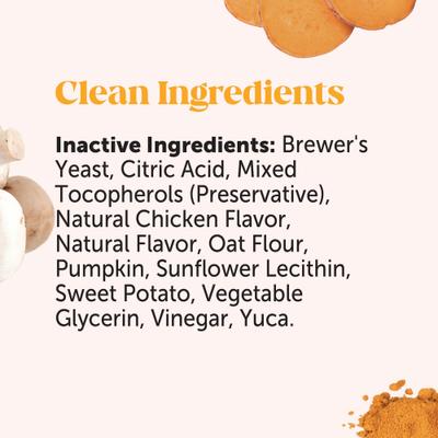 Max Strength Allergy Relief for Itching, Immune & Skin Support Chicken Flavored Chews Supplement for Dogs, 90 count