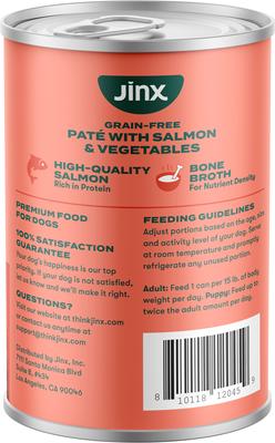 Salmon & Vegetables Recipe Grain-Free Wet Dog Food, 13-oz can, case of 12