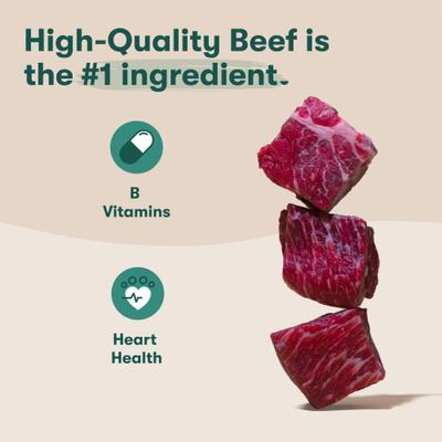 Beef & Vegetables Recipe Grain-Free Wet Dog Food, 13-oz can, case of 12