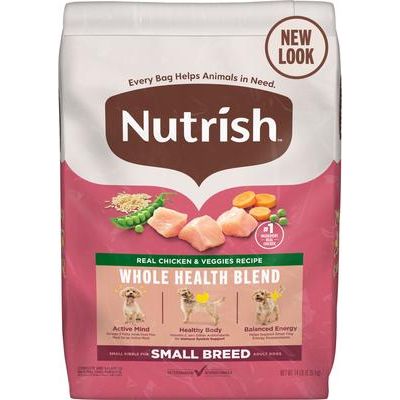 Alimento seco para perros Whole Health Blend de razas pequeñas con pollo y verduras (paquete de 2,7 kg)