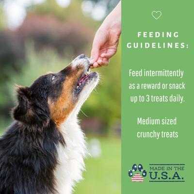 Organic Sweet Potato & Kale Dog Treats, 6-oz bag