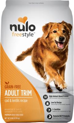 Freestyle Cod & Lentils Recipe Grain-Free Adult Trim Dry Dog Food, 26-lb bag