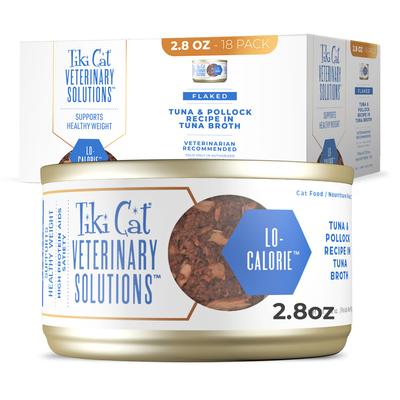 Lo-Calorie Trial Variety Pack Grain-Free Wet Cat Food, 2.8-oz can, case of 3