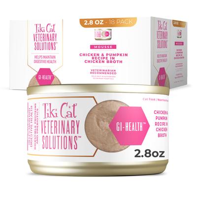 GI-Health Chicken & Pumpkin Recipe Pate Wet Cat Food, 2.8-oz can, case of 18