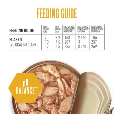 pH-Balance Tuna & Salmon Recipe Flaked Grain-Free Wet Cat Food, 2.8-oz can, case of 18