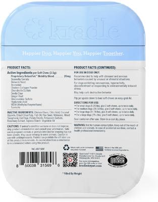 Hip & Joint Beef Flavored Chew Supplement for Dogs, 75 count