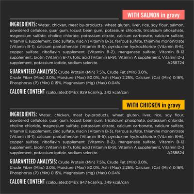 UR Savory Selects Urinary Ox/St with Chicken & with Salmon in Gravy Variety Pack Wet Dog Food, 13.3-oz can, case of 12