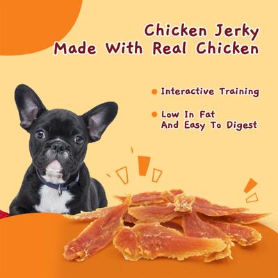 Chicken Jerky High-Protein Dog Treats, 10.6-oz bag