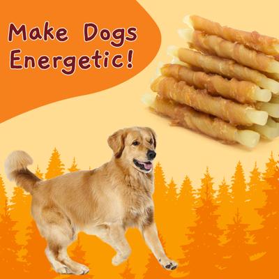 Chicken Wrap Cod Sticks Rawhide-Free Dog Treats, 10.6-oz bag