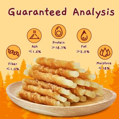 Chicken Wrap Cod Sticks Rawhide-Free Dog Treats, 10.6-oz bag