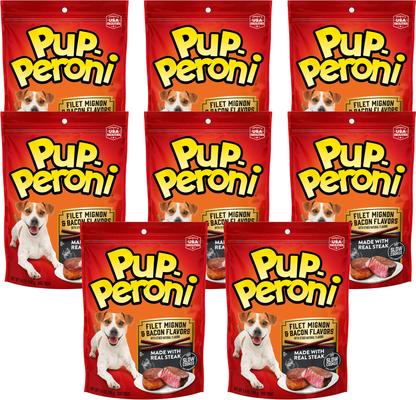 Filet Mignon & Bacon Flavors Dog Treats, 5.6-oz bag