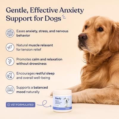 Calming Turkey Flavor Chews Dog Supplement, 30 count