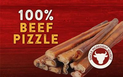 Premium 4-6 in Single Ingredient Bully Stick Dog Chews, 2.2-oz bag