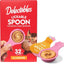 Delectables Lickable Spoon Chicken & Tuna Variety Pack Handheld Lickable Cat Treats, 32 count