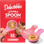 Delectables Lickable Spoon Chicken & Tuna Variety Pack Handheld Lickable Cat Treats, 32 count