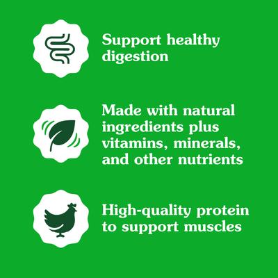 Feline SmartBites Healthy Indoor Natural Chicken Flavor Soft & Crunchy Adult Cat Treats, 16-oz tub