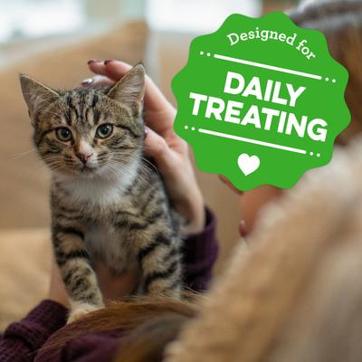 Smartbites Kitten Chicken Flavor Cat Crunchy Treat, 2.1-oz pouch