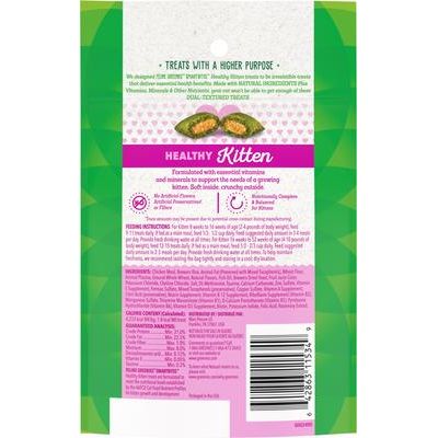 Smartbites Kitten - Premio crujiente para gatos con sabor a pollo