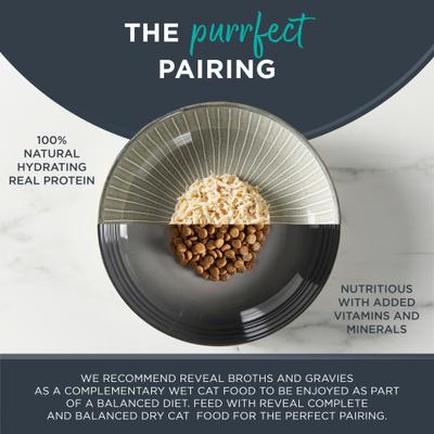 Bundle: Reveal Tuna with Shrimp in Broth + Sardine with Mackerel in Broth Flavored Wet Cat Food