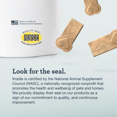 Calming Chillers Chicken Flavored Hard Chew Calming Supplement for Dogs, 6 count