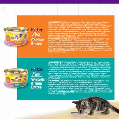 Complete Health Kitten Variety Pack Grain-Free Canned Cat Food, 3-oz, case of 12