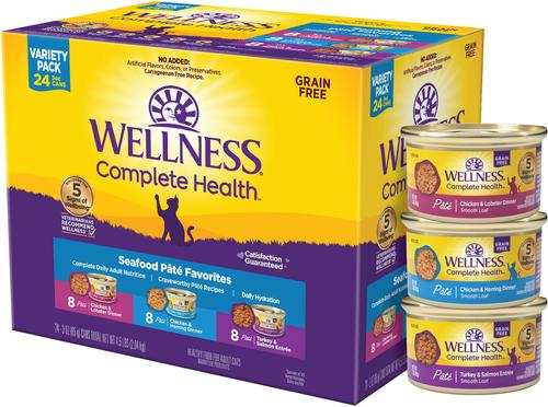 Complete Health Poultry Lovers Pate Variety Pack Grain-Free Canned Cat Food, 5.5-oz, case of 60
