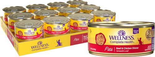 Complete Health Turkey & Salmon Formula Grain-Free Natural Canned Cat Food, 12.5-oz, case of 12