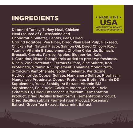 Alimento seco para perros CORE Grain-Free Healthy Weight de pavo y pollo, bolsa de 26 lb