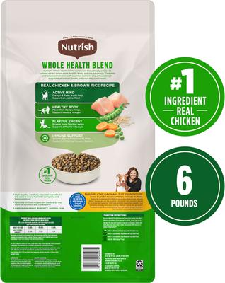 Whole Health Blend Chicken & Brown Rice Recipe Dry Cat Food (Rachael Ray), 6-lb bag