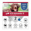 Bundle: K9 Advantix II Flea & Tick Spot Treatment, over 55-lbs, 2 Doses (2-mos. supply) + Pet Protect Fast Acting Calming Supplement for Dogs, 60 count